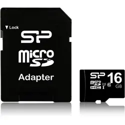 SILICON POWER Card memorie 16GB MicroSD cu Adaptor SDHC Clasa 10