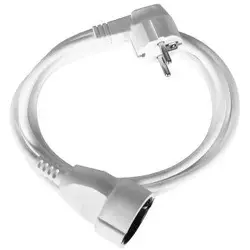 BACHMANN Prelungitor selly + priza, cablu 10m, culoare alba