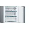 Bosch Combina frigorifica KGN49XLEA, 438 l, NoFrost, VitaFresh, Clasa E, H 203 cm, Argintiu