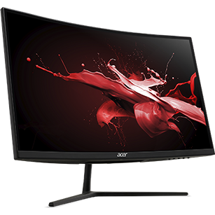 Monitor LED Acer Gaming Nitro EI242QRPbiipx Curbat 23.6 inch 1 ms Black FreeSync 144 Hz