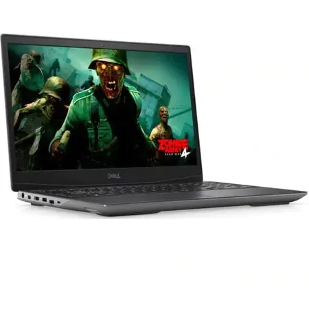 Laptop Gaming Dell Inspiron 5505 G5 cu procesor AMD Ryzen® 5 4600H pana la 4.00 GHz, 15.6", Ful HD, 120Hz, 8GB, 512GB SSD, AMD Radeon RX 5600M 6GB, , Windows 10 Home, Silver