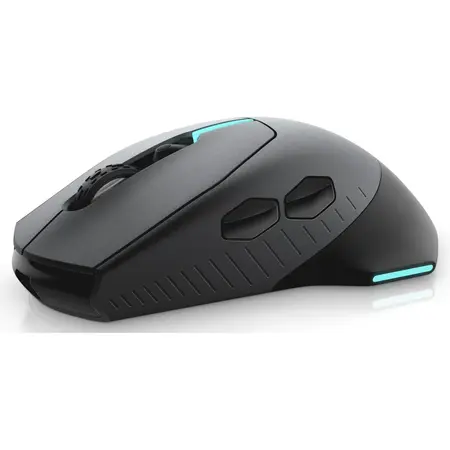 Mouse gaming wireless Alienware 610M, Moon Grey