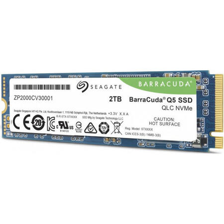 SSD BarraCuda Q5, 2TB, M.2 NVMe, PCIe