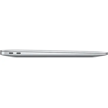 Laptop Apple MacBook Air 13-inch, True Tone, procesor Apple M1 , 8 nuclee CPU si 8 nuclee GPU, 8GB, 512GB, Silver, ROM KB
