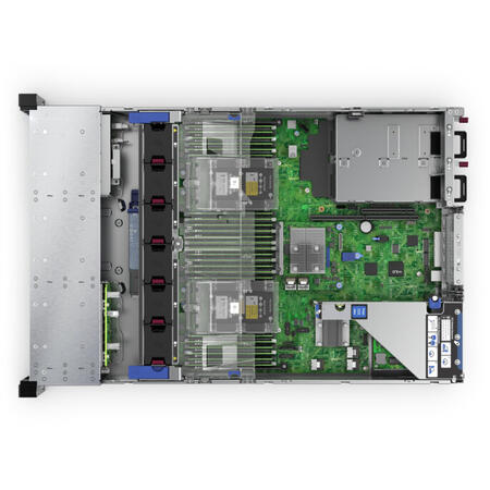 Sistem Server ProLiant DL380 Gen10 Intel® Xeon® Silver 4208 8C(2.10GHz 11MB) 32GB(1x32GB), 8xHot Plug 2.5in SFF Smart Carrier Smart Array P408i-a SR NC No Optical 500W 3yr NBD WRTY