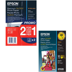 Set hartie foto Epson S400044+S042167