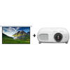 Pachet videoproiectie cu Epson 4K PRO-UHD TW7100 si Ecran Electric Blackmount 16/9EL240RC