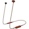 Casti Audio In ear Panasonic RP-NJ310BE-R, Wireless, Bluetooth, Functie Bass, Microfon, Autonomie 6 ore, Rosu