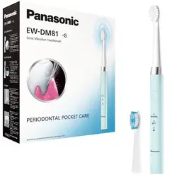 Periuta de dinti Panasonic Sonic vibration EW-DM81-G503, 31.000 oscilatii, Verde