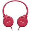 Casti Audio On ear pliabile Panasonic RP-HF100ME-P, Cu fir, Functie Bass, Microfon, Roz