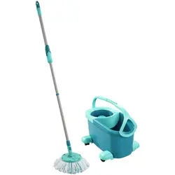 Set curatenie Leifheit Clean Twist Disc Mop Ergo cu roti
