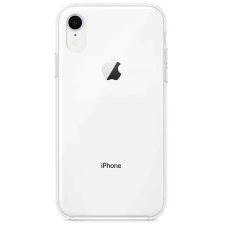 Husa de protectie Apple Clear Case pentru iPhone XR, Transparent