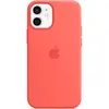 Husa de protectie Apple Silicone Case MagSafe pentru iPhone 12 mini, Pink Citrus