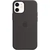 Husa de protectie Apple Silicone Case MagSafe pentru iPhone 12 mini, Black
