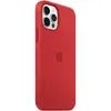 Husa de protectie Apple Silicone Case MagSafe pentru iPhone 12/12 Pro, (PRODUCT)RED