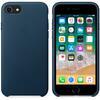Husa de protectie Apple pentru iPhone 8 / iPhone 7, Piele, Cosmos Blue