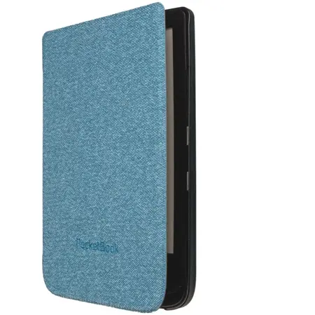 Husa protectie PocketBook PU seria Shell, Gri-Albastrui