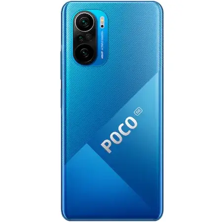 Telefon mobil POCO F3, Dual SIM, 128GB, 6GB RAM, 5G, Deep Ocean Blue