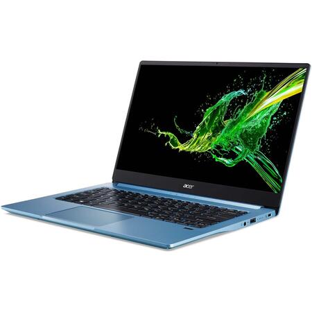 Laptop ultraportabil Acer Swift 3 SF314-57 cu procesor Intel® Core™ i5-1035G1 pana la 3.60 GHz, 14", Full HD, 8GB, 256GB SSD, Intel® UHD Graphics, No OS, Blue