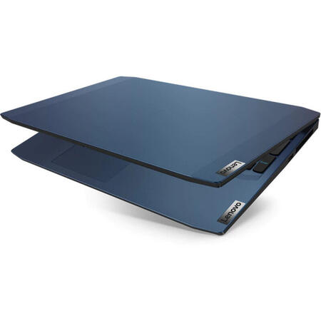 Laptop Gaming Lenovo IdeaPad 3 15ARH05 cu procesor AMD Ryzen 7 4800H pana la 4.20 GHz, 15.6", Full HD, 16GB, 512GB SSD, NVIDIA GeForce GTX 1650 Ti 4GB, Free DOS, Chameleon Blue