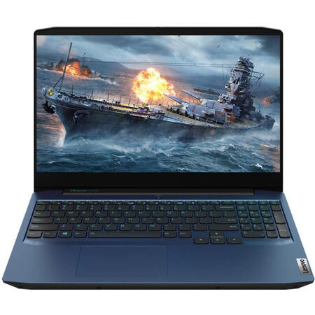 Laptop Gaming Lenovo IdeaPad 3 15ARH05 cu procesor AMD Ryzen 7 4800H pana la 4.20 GHz, 15.6", Full HD, 16GB, 512GB SSD, NVIDIA GeForce GTX 1650 Ti 4GB, Free DOS, Chameleon Blue