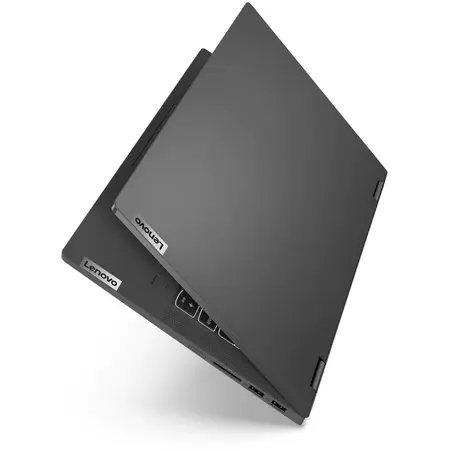 Laptop 2 in 1 Lenovo IdeaPad Flex 5 14ITL05 cu procesor Intel Core i5-1135G7 pana la 4.20 GHz, 14", Full HD, Touch, 8GB, 512GB SSD, Intel Iris Xe Graphics, Windows 10 Home, Graphite Grey