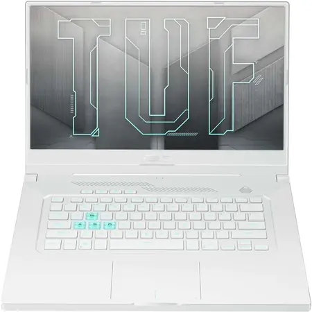 Laptop Gaming ASUS ASUS TUF Dash F15 FX516PE cu procesor Intel® Core™ i7-11370H pana la 4.80 GHz, 15.6", Full HD, 144Hz, 16GB, 1TB SSD, NVIDIA® GeForce RTX™ 3050 Ti 4GB, Free DOS, Moonlight White