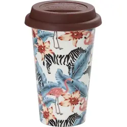 DeLonghi Cana termica De'Longhi Blu Animals, Ceramica, Perete dublu, 300 ml