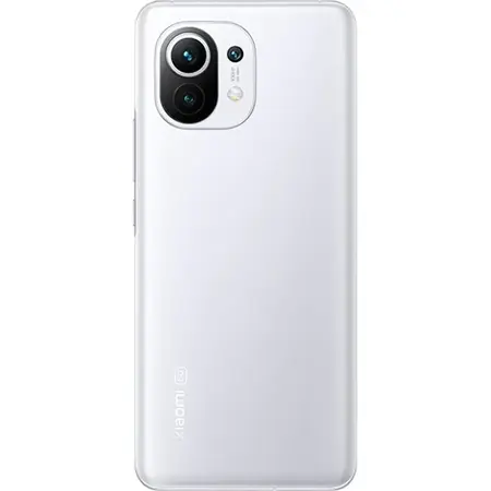Telefon mobil Xiaomi Mi 11, Dual SIM, 128GB, 8GB RAM, 5G, Cloud White
