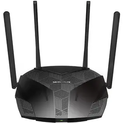 MERCUSYS Router wireless  1800Mbps, 4 porturi LAN Gigabit, 1 port WAN Gigabit, Dual Band AC1800 4 x antena externa, Wi-Fi 6, MR70X
