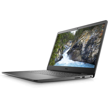 Laptop DELL 15.6'' Inspiron 3501 (seria 3000), FHD, Intel Core i3-1005G1, 8GB DDR4, 256GB SSD, GMA UHD, Win 10 Home S, Accent Black