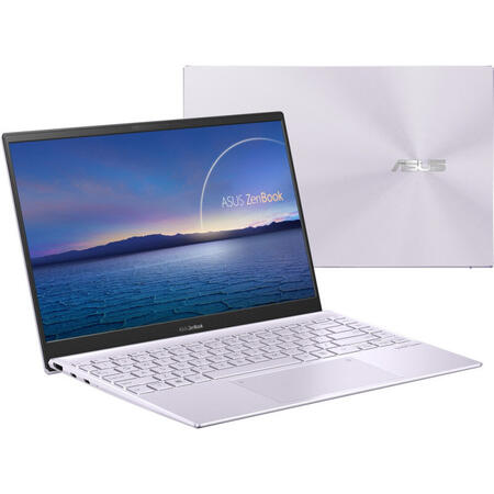 Ultrabook ASUS 14'' ZenBook 14 UX425EA, FHD, Intel Core i5-1135G7, 8GB DDR4X, 1TB SSD, Intel Iris Xe, Win 10 Home, Lilac Mist
