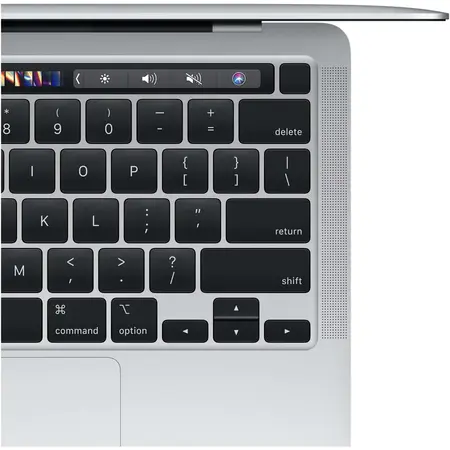 Laptop MacBook Pro 13, True Tone, procesor Apple M1 , 8 nuclee CPU si 8 nuclee GPU, 16GB, 512GB SSD, RO Kb, Silver