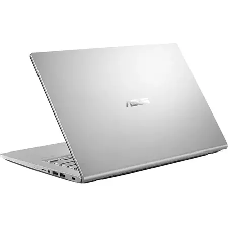 Laptop ultraportabil ASUS X415MA cu procesor Intel® Celeron® N4020 pana la 2.80 GHz, 14", Full HD, 4GB, 256GB SSD, Intel® UHD Graphics 600, Free DOS, Transparent silver