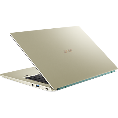 Laptop ultraportabil Acer Swift 3X SF314 cu procesor Intel Core i5-1135G7, 14", Full HD, 8GB, 512GB SSD, Intel IRIS XE Graphics, Windows 10 Home, Gold
