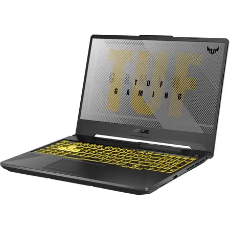 Laptop Gaming ASUS TUF F15 FX506LH cu procesor Intel® Core™ i7-10870H pana la 5.00 GHz, 15.6", Full HD, 144Hz, 16GB, 512GB SSD, NVIDIA® GeForce® GTX 1650 4GB , Free DOS, Fortress Gray