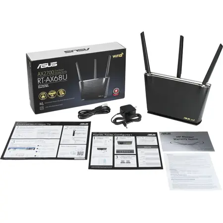 Router Wireless Gigabit RT-AX68U Dual-Band WiFi 6