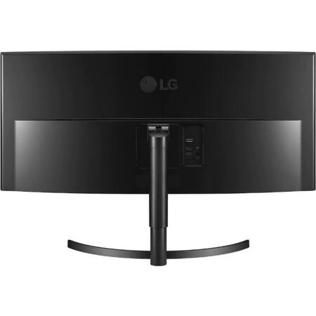 Monitor LED LG 38WN75C-B Curbat 37.5 inch 5 ms Negru HDR 60 Hz