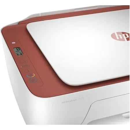 Multifunctional inkjet color HP Deskjet 2723 All-in-One, A4, Rosu