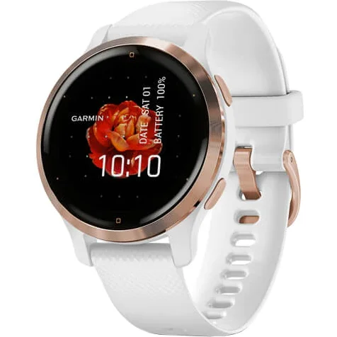 Ceas Smartwatch Garmin Venu 2s, Rose Gold/white