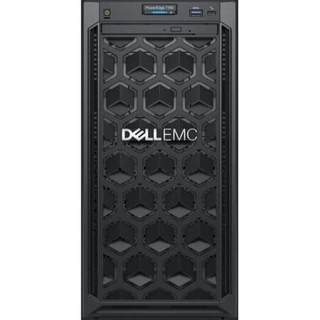 Sistem server PowerEdge Tower T140 Server; Intel Xeon E-2224 3.4GHz, 8M cache, 4C/4T, turbo (71W); 3.5" Chassis up to 4 Cabled Hard Drives; 16GB 2666MT/s DDR4 ECC UDIMM; 1TB 7.2K RPM SATA