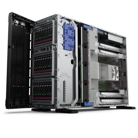 Server ProLiant ML350 Gen10 Tower, Procesor Intel® Xeon® Silver 4208 2.1GHz Cascade Lake, 16GB RAM RDIMM