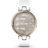Ceas smartwatch Garmin LILY, Cream Gold/White, curea silicon