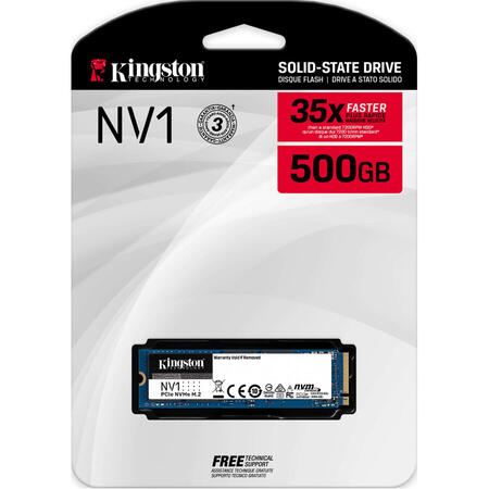 SSD NV1 500GB PCI Express 3.0 x4 M.2 2280