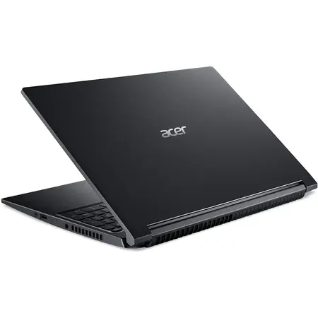 Laptop Acer Aspire 7 A715 cu procesor AMD Ryzen 7 3750H, 15.6", Full HD, 8GB, 512GB SSD, NVIDIA® GeForce® GTX 1650Ti 4GB, No OS, Black