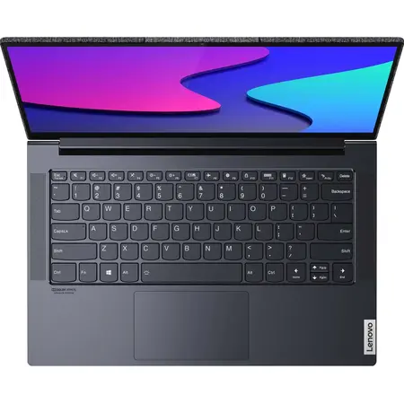 Laptop ultraportabil Lenovo Yoga Slim 7 14ITL05 cu procesor Intel Core i7-1165G7 pana la 4.70 GHz, 14", Full HD, 16GB, 512GB SSD, Intel Iris Xe Graphics, Windows 10 Home, Slate Grey