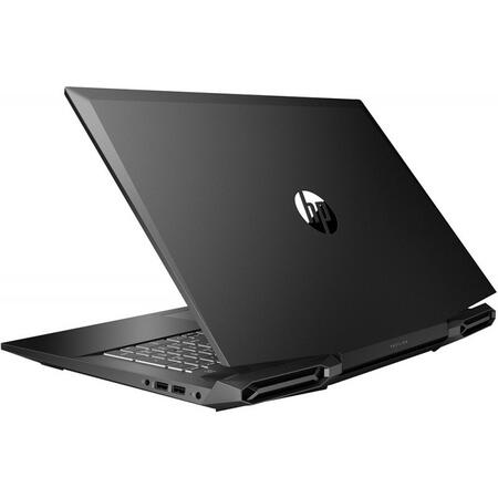 Laptop Gaming HP Pavilion 17-cd1005nq cu procesor Intel® Core™ i5-10300H pana la 4.50 GHz, 17.3", Full HD, 8GB, 256GB SSD + 1TB HDD, Nvidia GeForce GTX 1650Ti 4GB, Free DOS, Shaddow Black