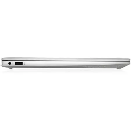 Laptop ultraportabil HP 14-dv0025nq cu procesor Intel® Core™ i7-1165G7 pana la 4.70 GHz, 14", Full HD, 16GB, 512GB SSD, Intel® Iris® Xᵉ Graphics, Free DOS, Natural Silver