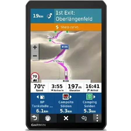 Sistem de navigatie pentru rulote Garmin GPS Camper 890 MT-D Ecran 8" Live Traffic