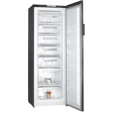 Congelator Samus SCX334, 242 l, Dezghetare manuala, Termostat reglabil, Clasa E, Inox